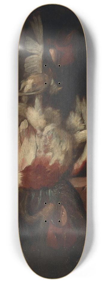 William Gouw Ferguson - A game still life 8.25 inch art skate deck