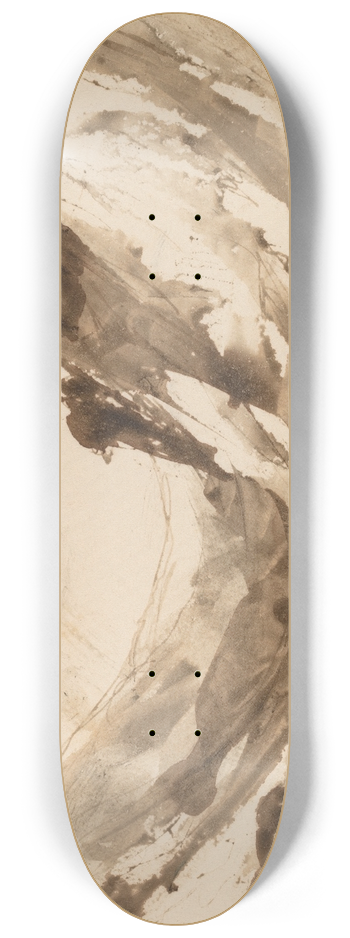 William Hart - Deep Valley in Mountainous Landscape 8.25 inch art skate deck