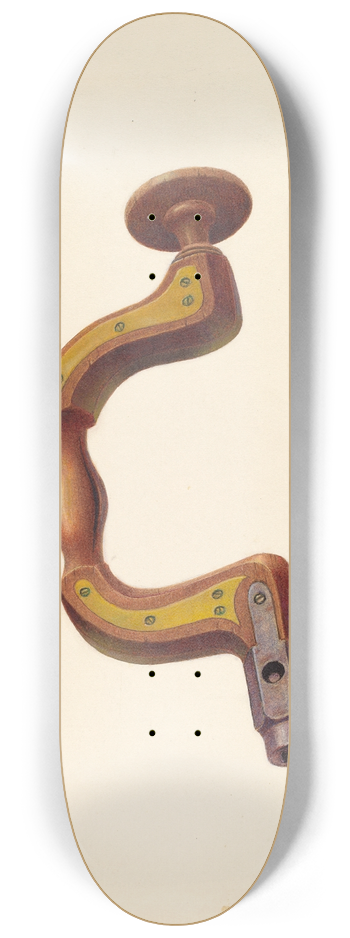 William H. Edwards - Carpenters Brace 8.25 inch art skate deck