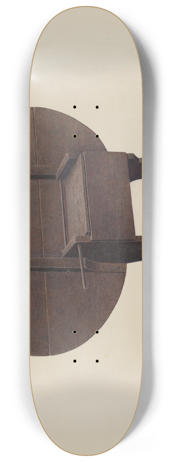 William H. Edwards - Dining Table 8.25 inch art skate deck