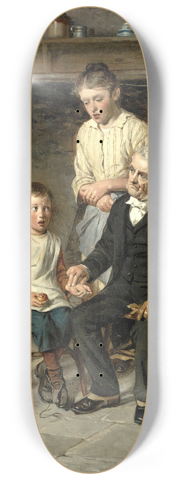 William Hemsley - A Sham 8.25 inch art skate deck