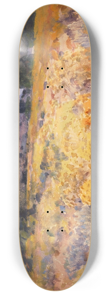 William Henry Holmes - Longs Peak, Colorado 8.25 inch art skate deck