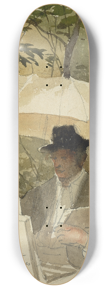 William Henry Holmes - Max Weyl 8.25 inch art skate deck