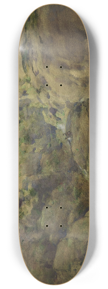 William Henry Holmes - Mountain Gorge, Colorado 8.25 inch art skate deck