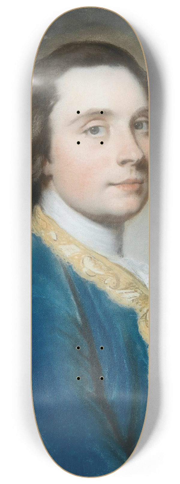 William Hoare of Bath - Portrait Of A Gentleman 8.25 inch art skate deck