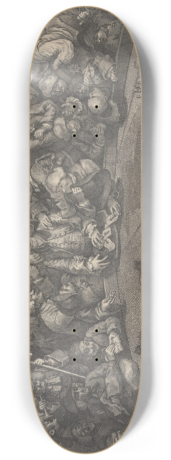 William Hogarth - Pit Ticket 8.25 inch art skate deck