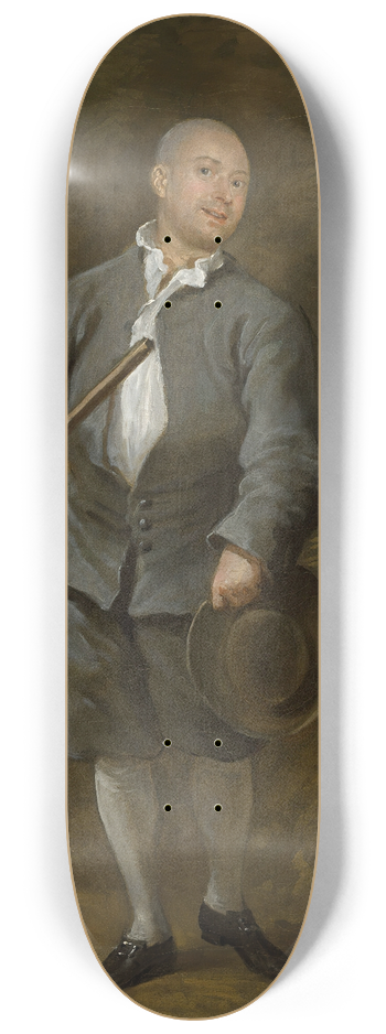 William Hogarth - The Pugilist 8.25 inch art skate deck