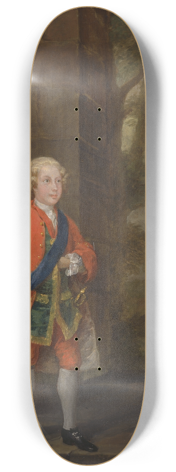 William Hogarth - William Augustus, Duke of Cumberland 8.25 inch art skate deck
