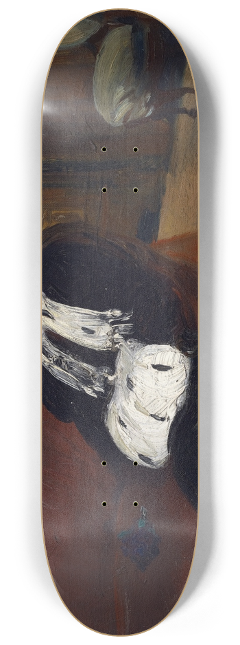 William James Glackens - The ErmineMuff 8.25 inch art skate deck