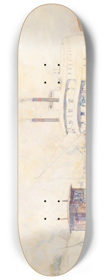 William J. Forsyth - Ohio River Boat 8.25 inch art skate deck