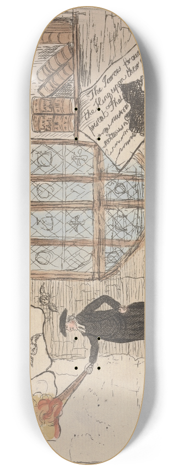 William Jones - The Good Shepherd, or Cambrias Delight 8.25 inch art skate deck