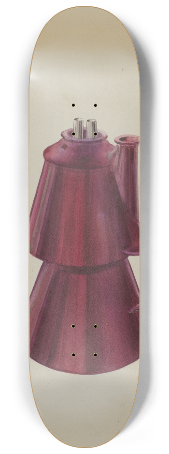 William Kerby - Petticoat Lamp 8.25 inch art skate deck