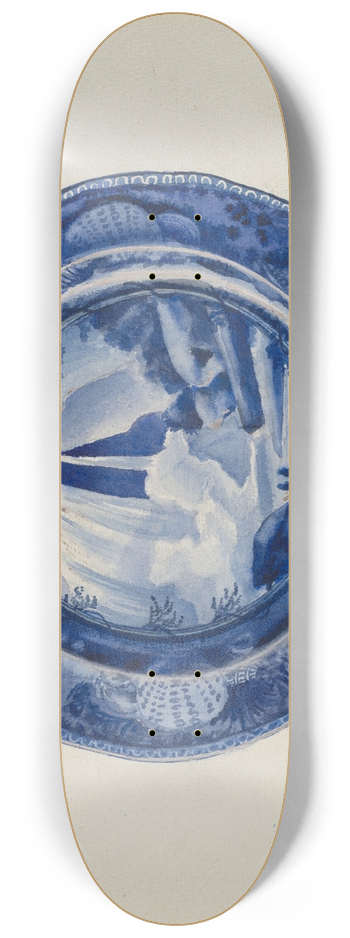 William Kerby - Plate 8.25 inch art skate deck