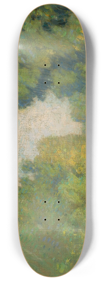 William Langson Lathrop - The Tow Path 8.25 inch art skate deck