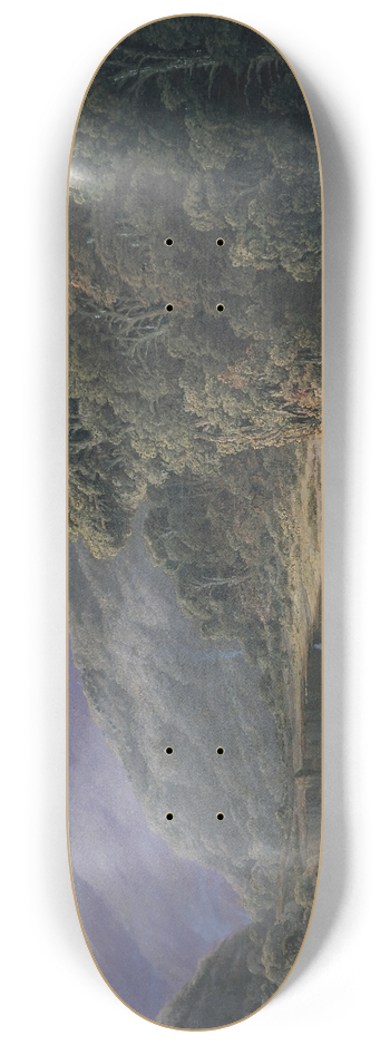 William Louis Sonntag - Landscape 8.25 inch art skate deck