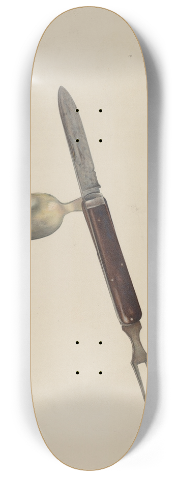 William Ludwig - Cutlery Kit 8.25 inch art skate deck