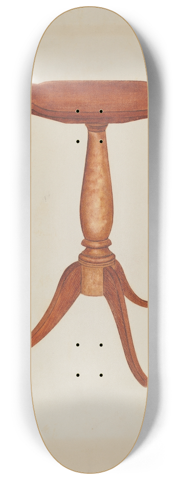 William McAuley - Tip-table or Cant-table 8.25 inch art skate deck