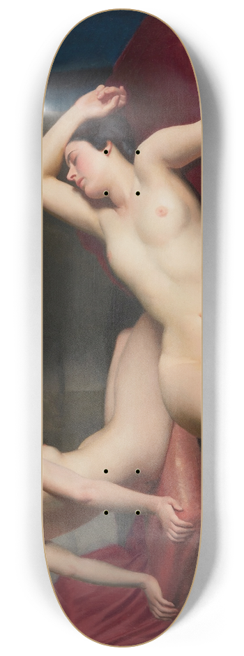 William McGregor Paxton - Interior with Two Nudes 8.25 inch art skate deck