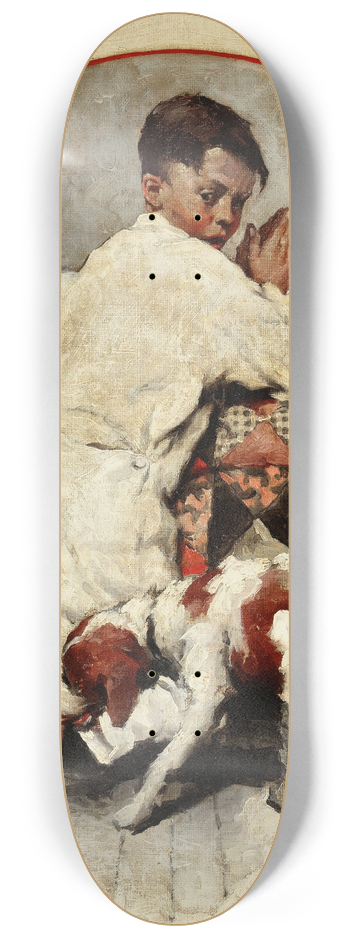 William Meade Prince - Bedtime Prayers 8.25 inch art skate deck