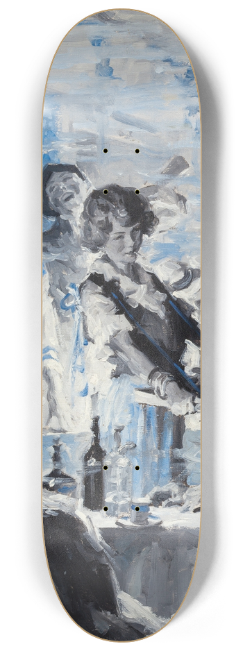 William Meade Prince - The Blue Mule 8.25 inch art skate deck