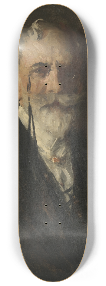 William Merritt Chase - Self-Portrait 8.25 inch art skate deck