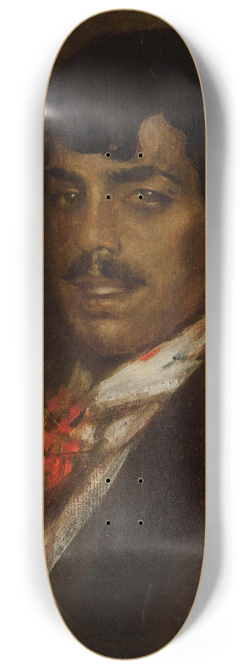 William Merritt Chase - The Spanish Dude 8.25 inch art skate deck
