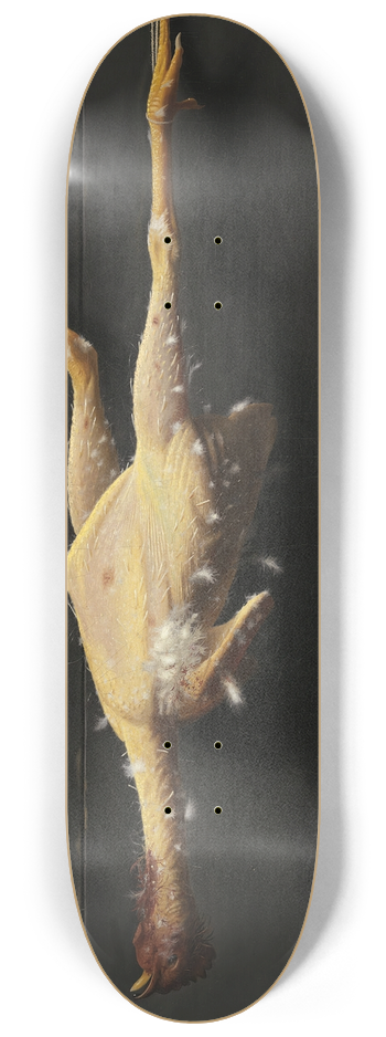 William Michael Harnett - For Sundays Dinner 8.25 inch art skate deck