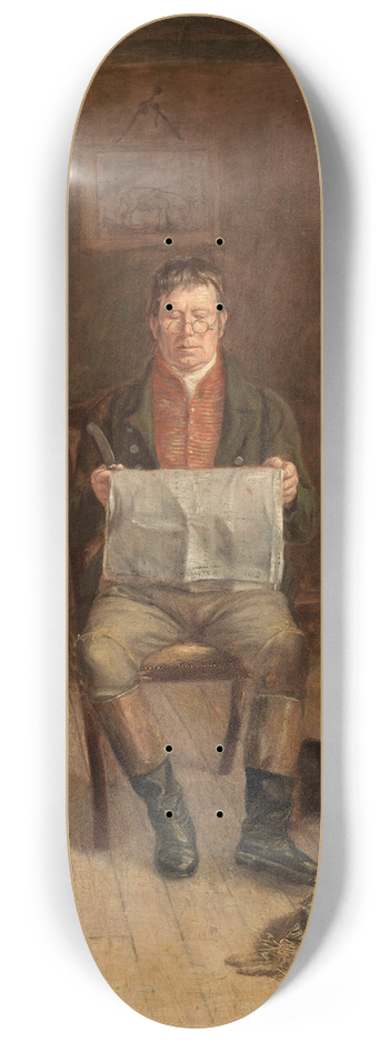 William Mulready - A Squire in a Tavern 8.25 inch art skate deck