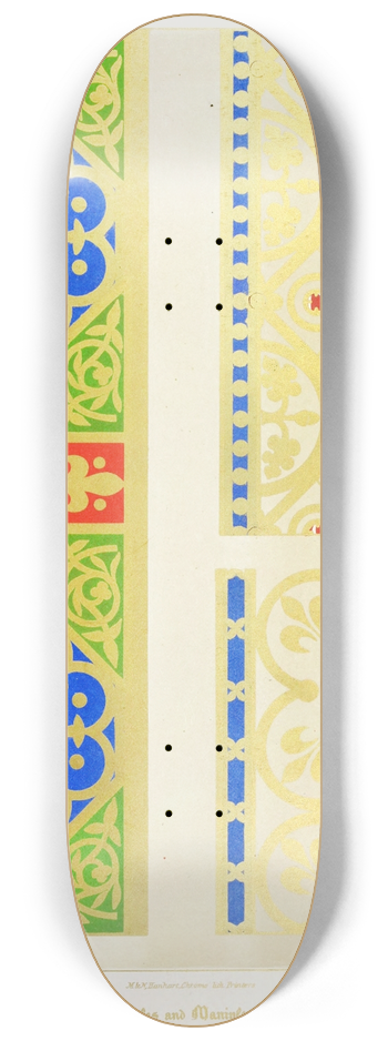 Augustus Pugin - Stoles and Maniples 2 8.25 inch art skate deck