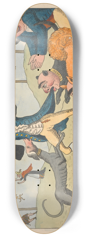 William O'Keefe - Dog Days, or Paying off Billy Budget 8.25 inch art skate deck