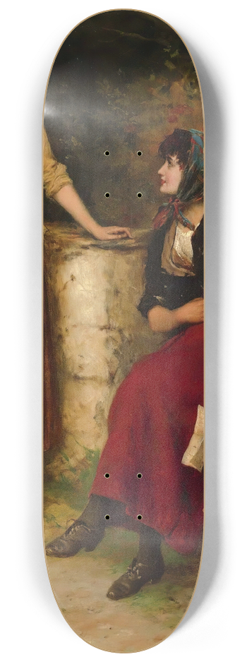 William Oliver - Sisterly Advice 8.25 inch art skate deck