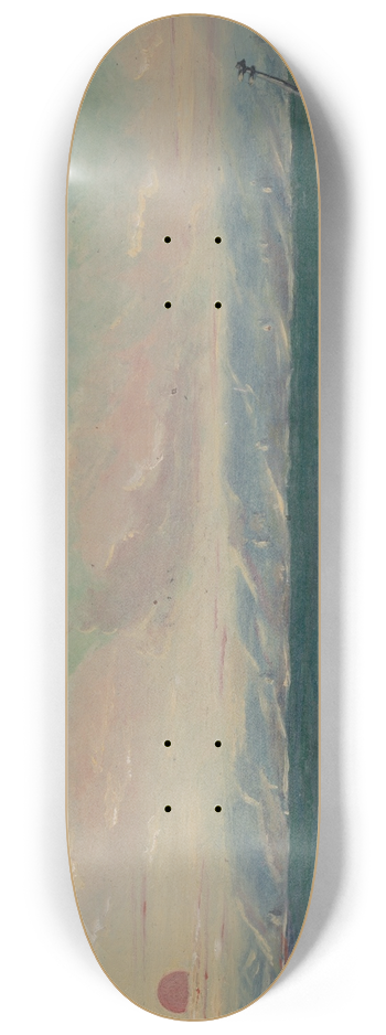 William P. Chappel - Baptism 8.25 inch art skate deck