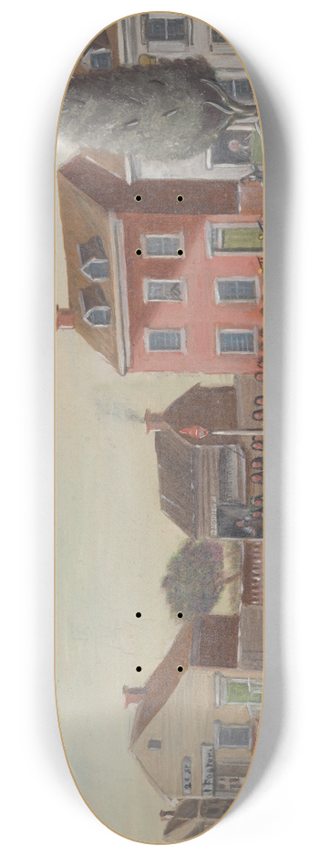 William P. Chappel - Tea Party 8.25 inch art skate deck