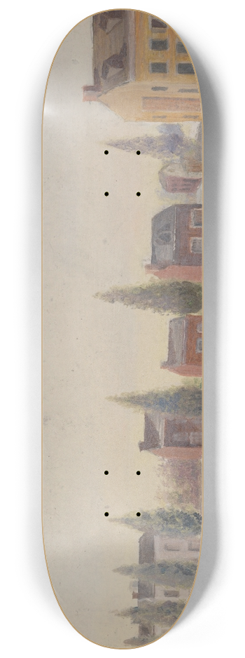 William P. Chappel - The Garbage Cart 8.25 inch art skate deck