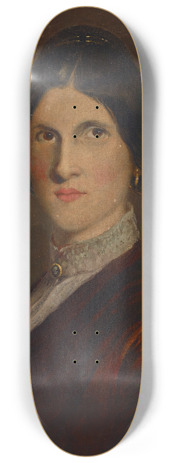 William Rimmer - Jane Rimmer (Sister of the Artist) 8.25 inch art skate deck