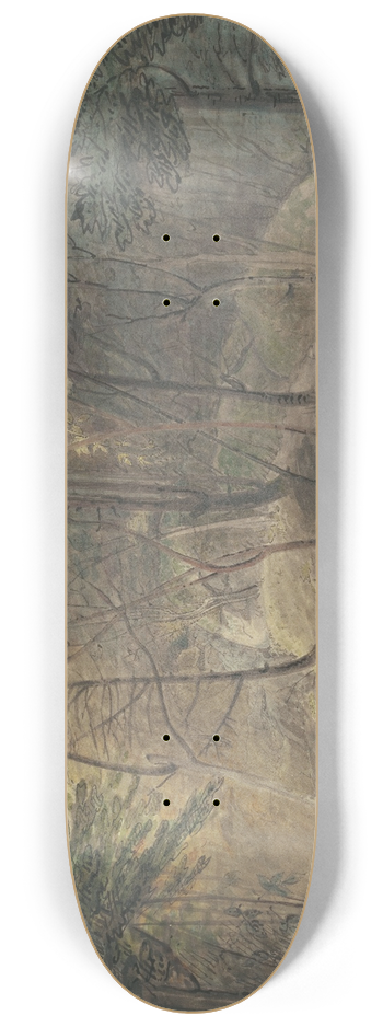 William Russell Birch - View from the Springhouse at Echo 8.25 inch art skate deck