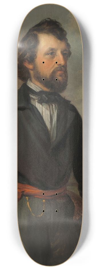 William Smith Jewett - John Charles Frmont 8.25 inch art skate deck