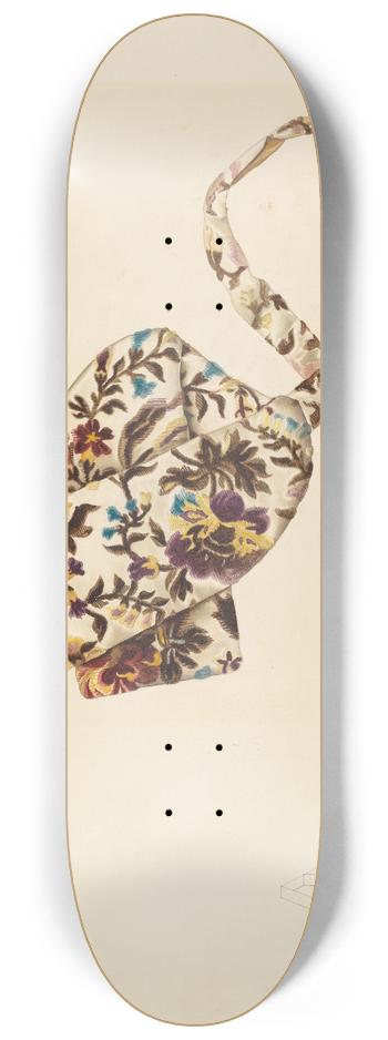 William Spiecker - Cravat and Box 8.25 inch art skate deck