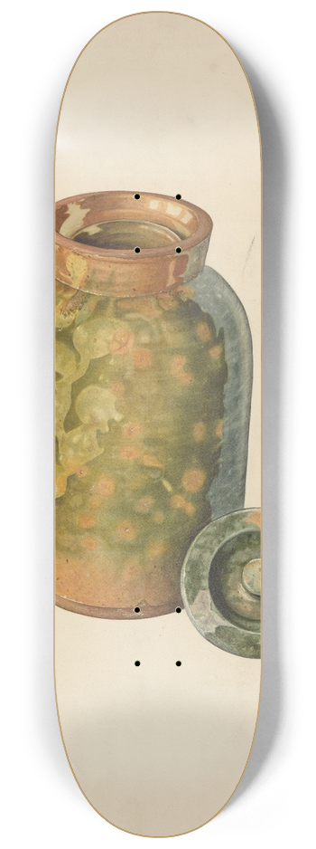 William Spiecker - Galena Covered Jug 8.25 inch art skate deck
