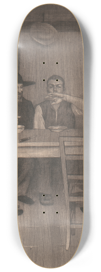 William Strang - The Soup Kitchen 8.25 inch art skate deck