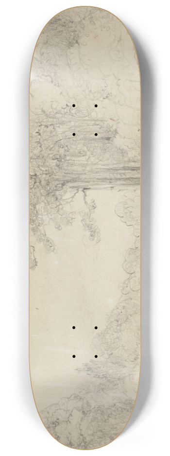William Swainson - Entrance to Totara Grove, Upper Hutt 8.25 inch art skate deck
