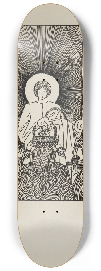 William Thomas Horton - A book of images Pl.18 8.25 inch art skate deck