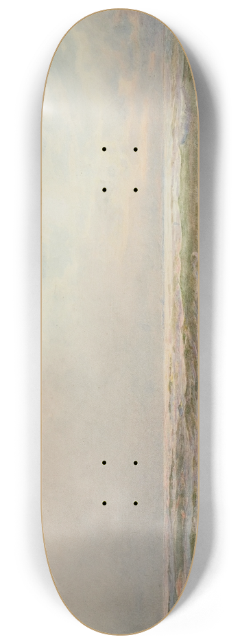 William Trost Richards - Seascape 8.25 inch art skate deck