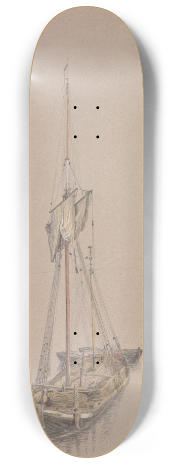 William Turner of Oxford - Upton-on-Severn 8.25 inch art skate deck