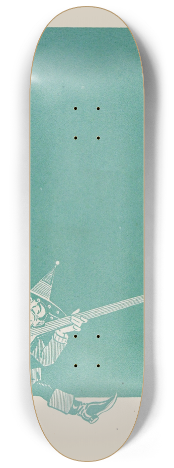 William Wallace Denslow - Chapter III 8.25 inch art skate deck