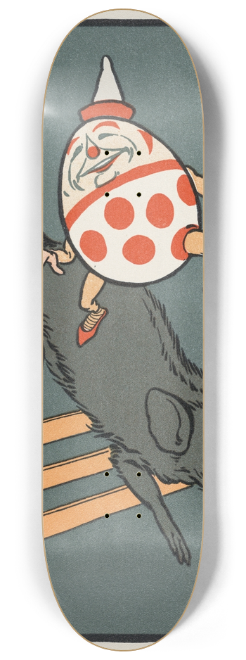 William Wallace Denslow - Denslows Humpty Dumpty 8.25 inch art skate deck