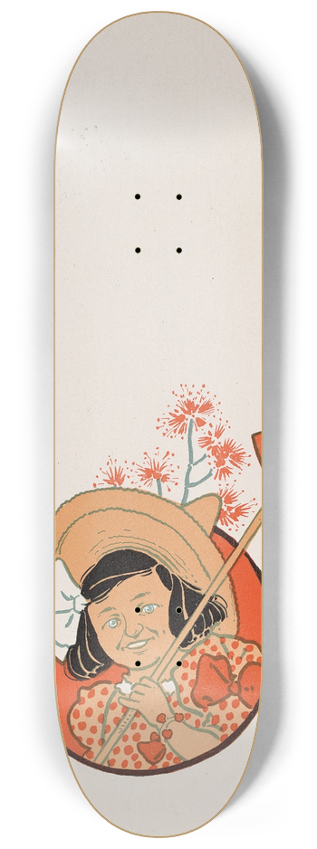 William Wallace Denslow - Denslows Mother Goose Pl 04 8.25 inch art skate deck