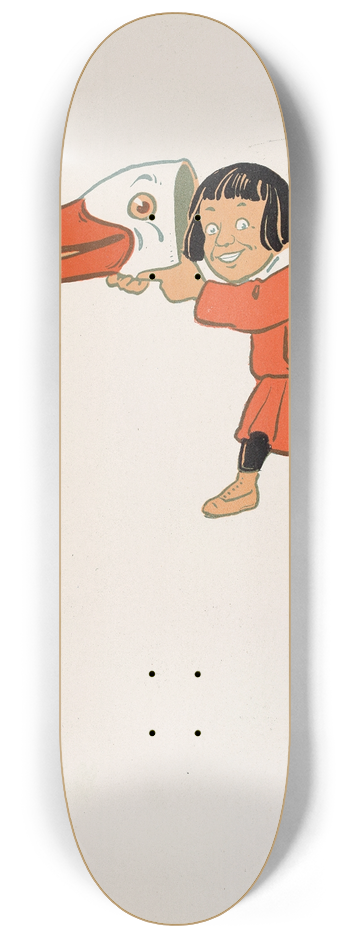William Wallace Denslow - Denslows Mother Goose Pl 05 8.25 inch art skate deck
