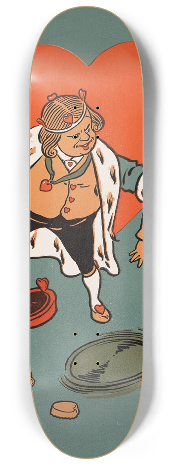 William Wallace Denslow - Denslows Mother Goose Pl 31 8.25 inch art skate deck