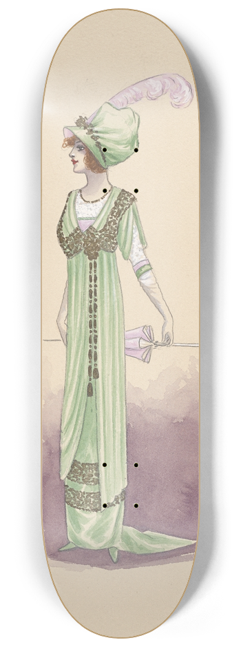 Will R. Barnes - 2nd Customer-Act II-Scene I 8.25 inch art skate deck